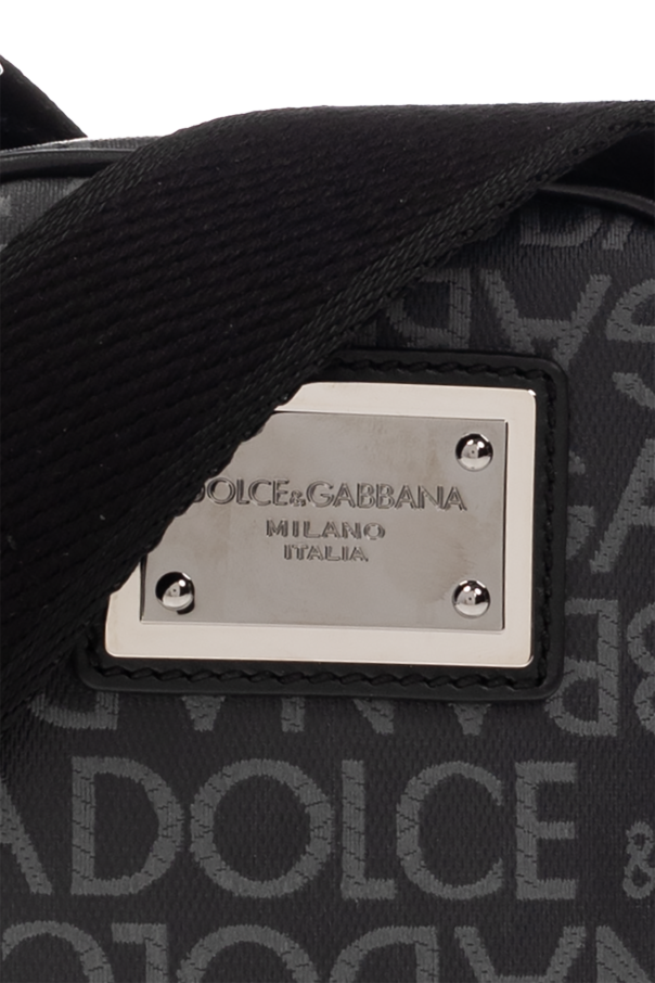 Czarny Torba Na Rami Z Monogramem Dolce Gabbana Vitkac Polska